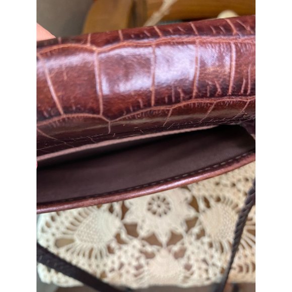 BRIGHTON DONNA CLASSIC Shoulder Bag Purse - 1996 - Leather - Excellent Condition - Picture 3 of 7